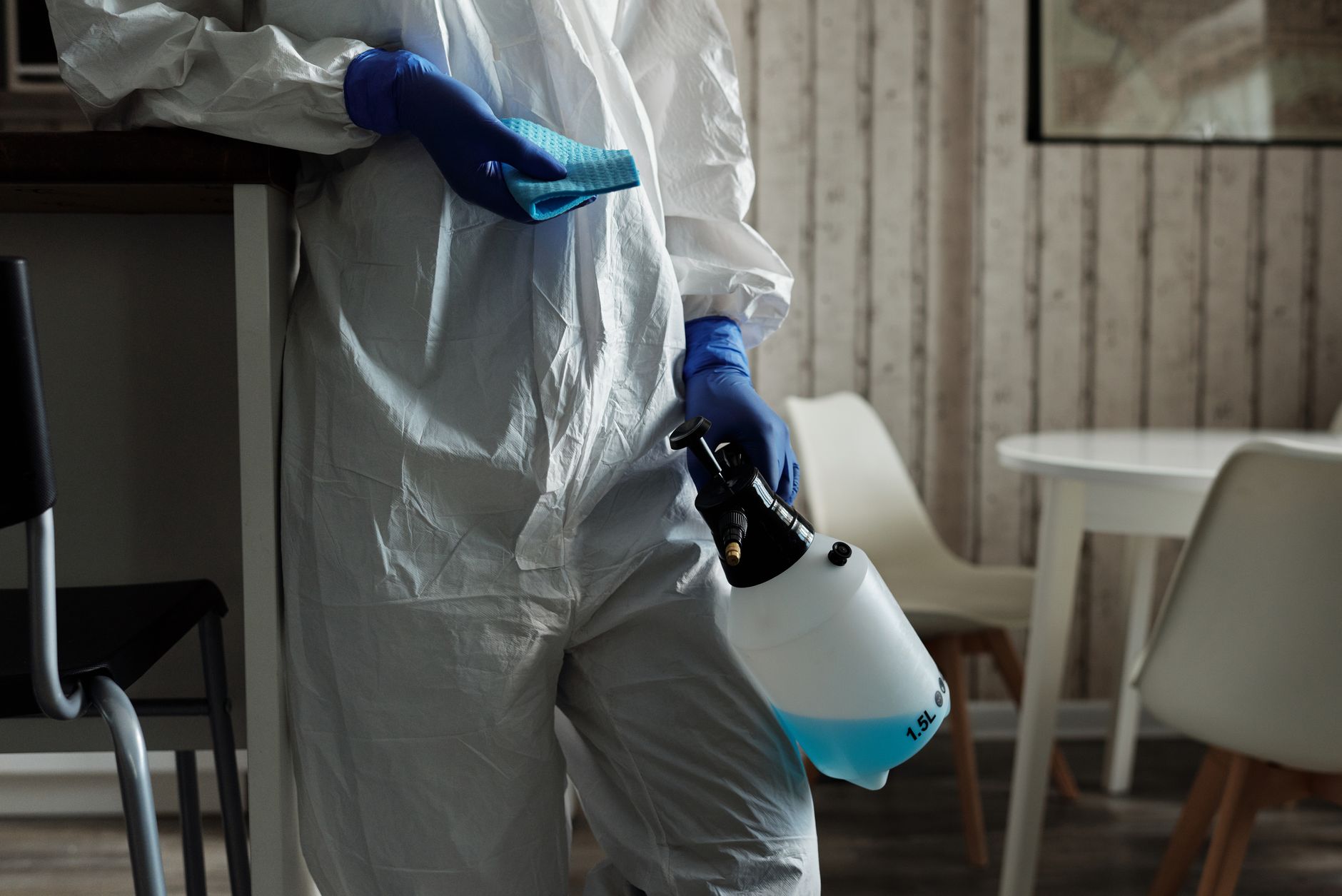 Area Wide Termite & Pest Control at work